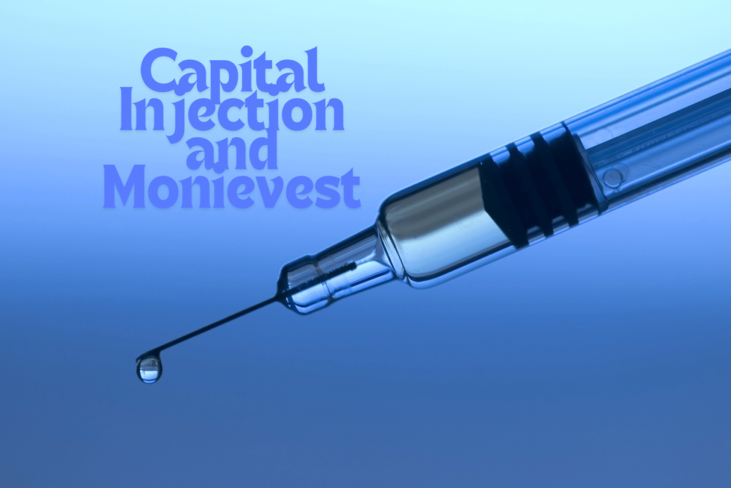 Capital Injection and Monievest