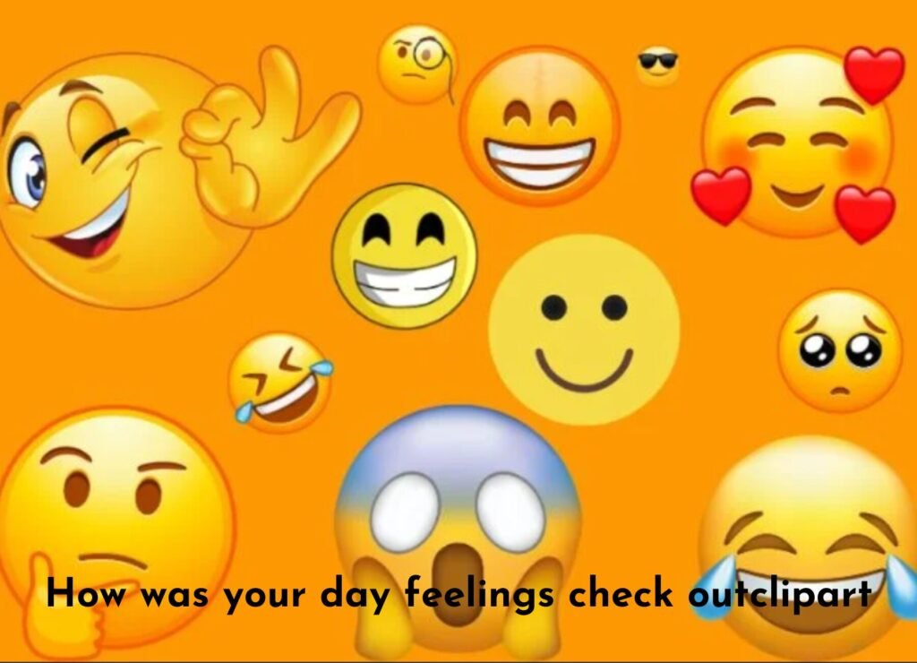 How was your day feelings check outclipart