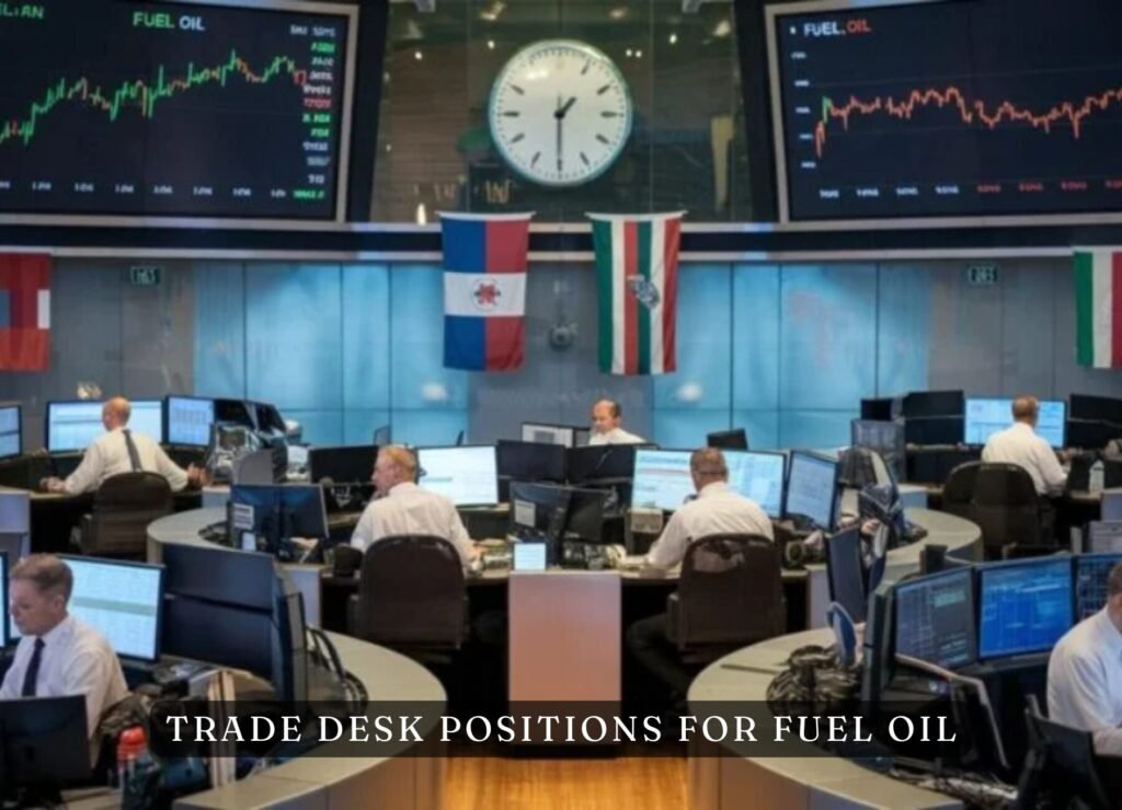 Trade Desk Positions for Fuel Oil