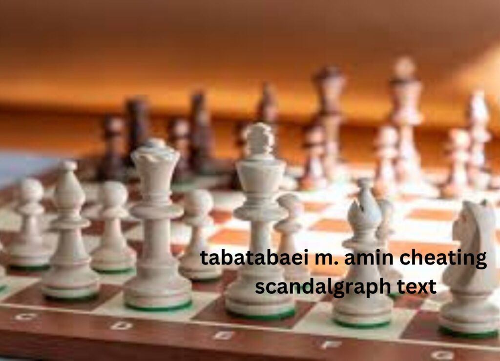 tabatabaei m. amin cheating scandal